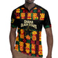 Custom Ghana Black Stars Rugby Jersey Adinkra Pattern - Football Style