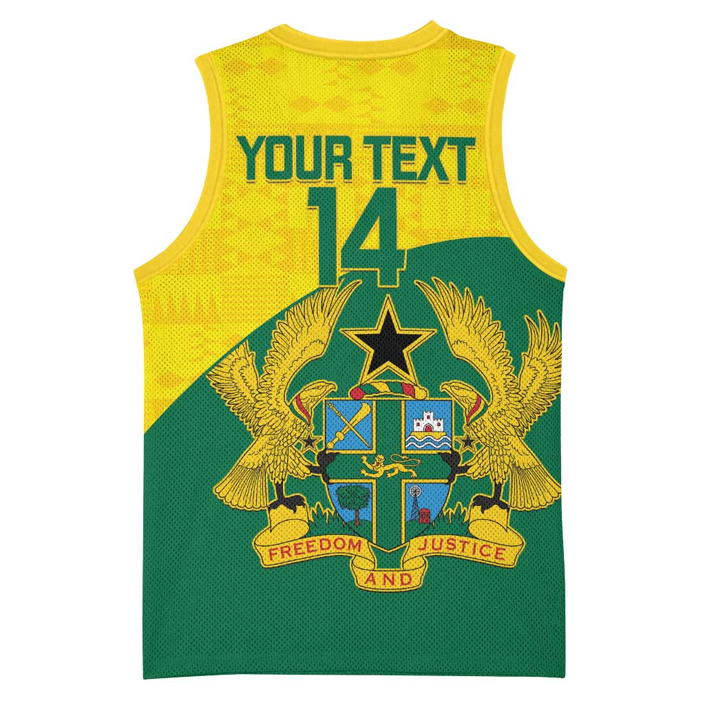 Custom Ghana Black Batters Basketball Jersey Ghanaian Tawny Eagle - Cricket Style LT14