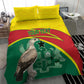 Custom Ghana Black Batters Bedding Set Ghanaian Tawny Eagle - Cricket Style