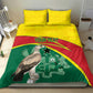 Custom Ghana Black Batters Bedding Set Ghanaian Tawny Eagle - Cricket Style