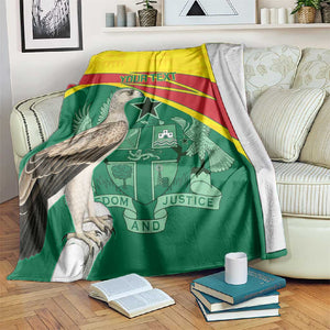 Custom Ghana Black Batters Blanket Ghanaian Tawny Eagle - Cricket Style