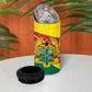 Custom Ghana Black Batters 4 in 1 Can Cooler Tumbler Ghanaian Tawny Eagle - Cricket Style