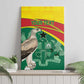 Custom Ghana Black Batters Canvas Wall Art Ghanaian Tawny Eagle - Cricket Style