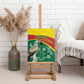 Custom Ghana Black Batters Canvas Wall Art Ghanaian Tawny Eagle - Cricket Style