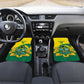 Custom Ghana Black Batters Car Mats Ghanaian Tawny Eagle - Cricket Style