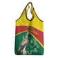 Custom Ghana Black Batters Grocery Bag Ghanaian Tawny Eagle - Cricket Style