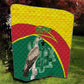 Custom Ghana Black Batters Quilt Ghanaian Tawny Eagle - Cricket Style