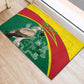 Custom Ghana Black Batters Rubber Doormat Ghanaian Tawny Eagle - Cricket Style