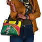 Custom Ghana Black Batters Shoulder Handbag Ghanaian Tawny Eagle - Cricket Style