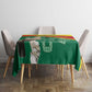 Custom Ghana Black Batters Tablecloth Ghanaian Tawny Eagle - Cricket Style