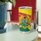 Custom Ghana Black Batters Tumbler Cup Ghanaian Tawny Eagle - Cricket Style