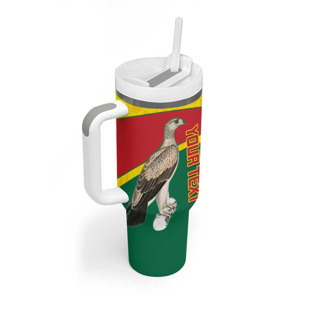Custom Ghana Black Batters Tumbler With Handle Ghanaian Tawny Eagle - Cricket Style