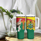 Custom Ghana Black Batters Tumbler With Handle Ghanaian Tawny Eagle - Cricket Style