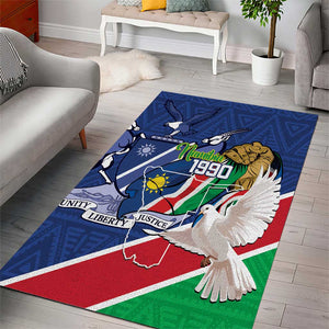 Afro Namibia Independence Day Area Rug Namibian 1990 African Pattern