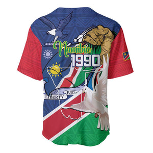 Afro Namibia Independence Day Baseball Jersey Namibian 1990 African Pattern