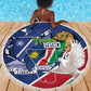 Afro Namibia Independence Day Beach Blanket Namibian 1990 African Pattern
