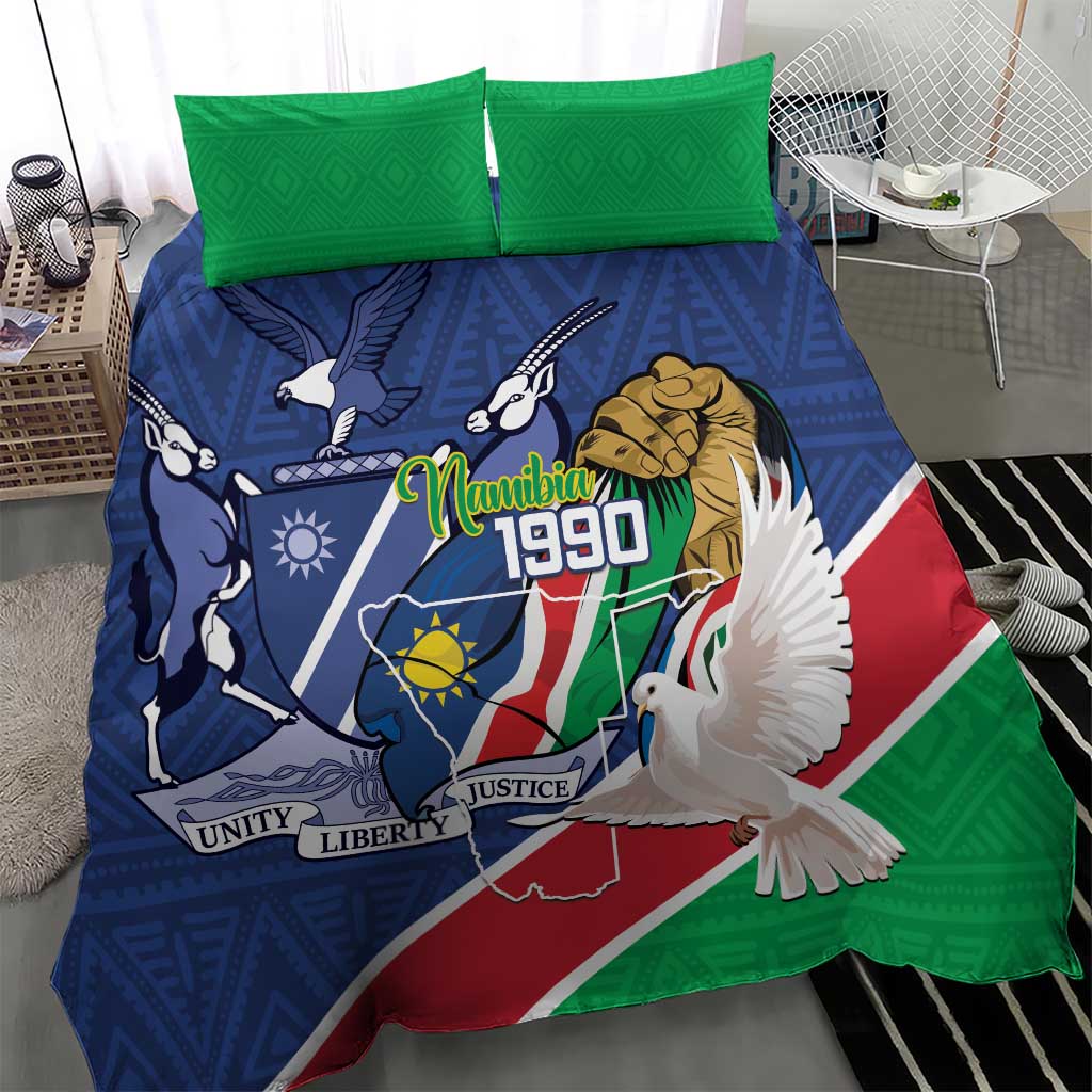 Afro Namibia Independence Day Bedding Set Namibian 1990 African Pattern