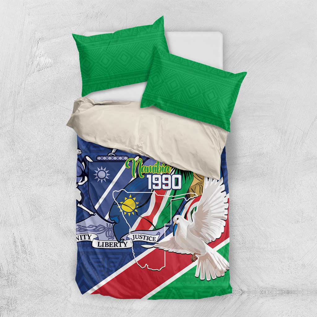 Afro Namibia Independence Day Bedding Set Namibian 1990 African Pattern