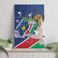 Afro Namibia Independence Day Canvas Wall Art Namibian 1990 African Pattern