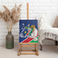 Afro Namibia Independence Day Canvas Wall Art Namibian 1990 African Pattern