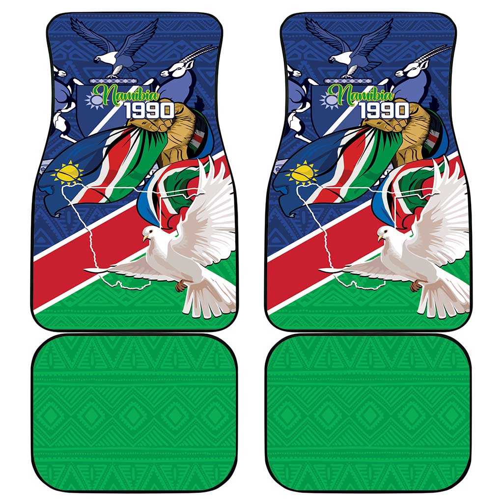 Afro Namibia Independence Day Car Mats Namibian 1990 African Pattern