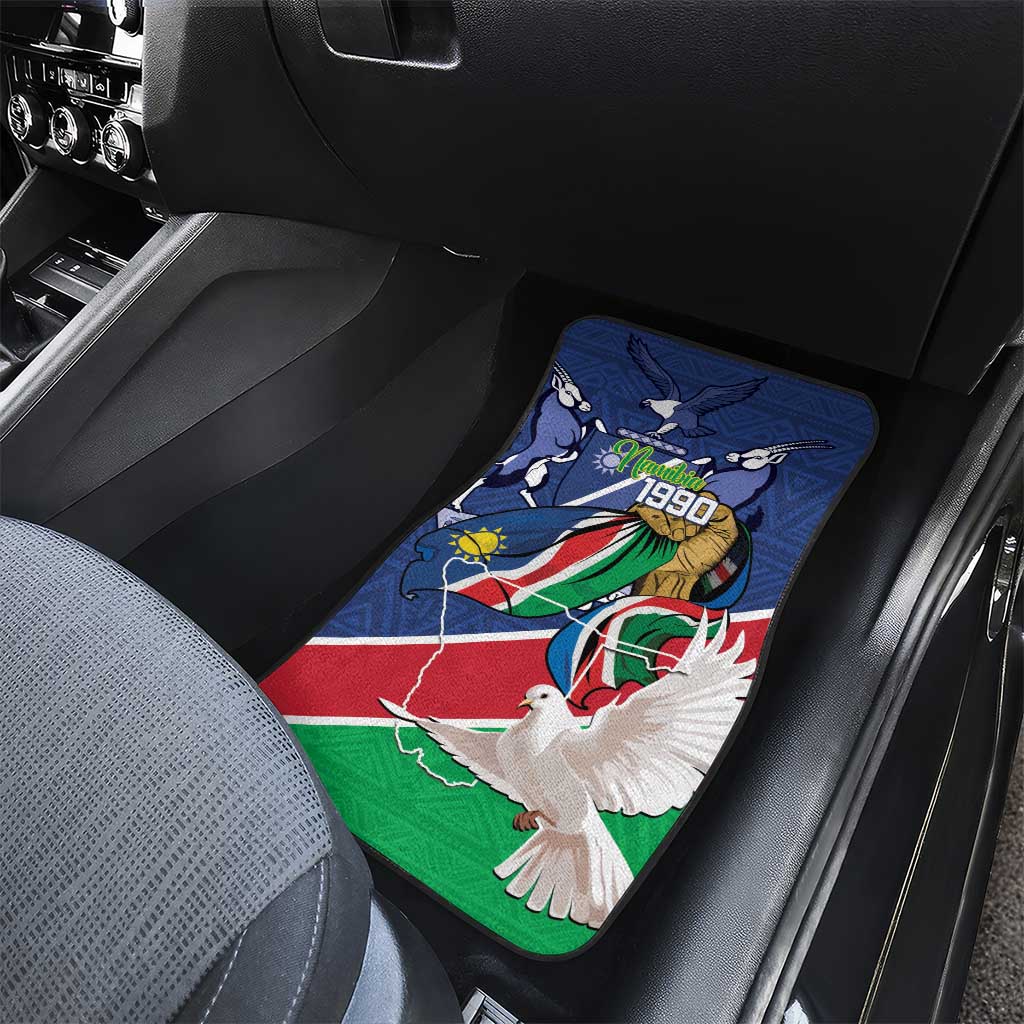 Afro Namibia Independence Day Car Mats Namibian 1990 African Pattern