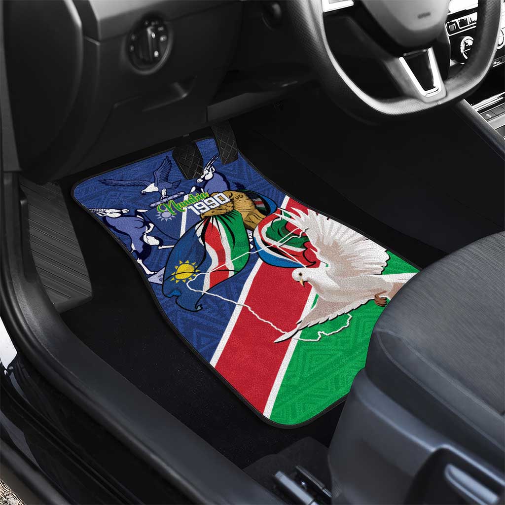 Afro Namibia Independence Day Car Mats Namibian 1990 African Pattern