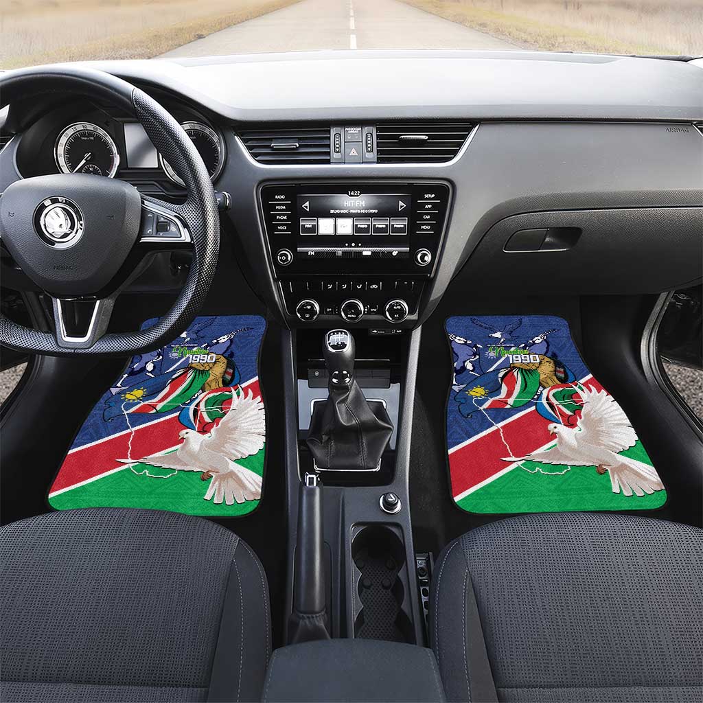 Afro Namibia Independence Day Car Mats Namibian 1990 African Pattern