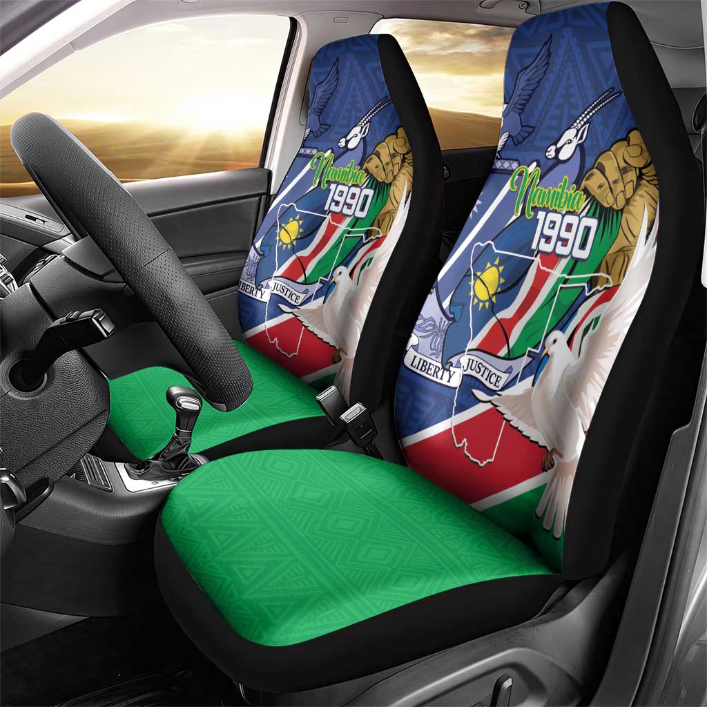 Afro Namibia Independence Day Car Seat Cover Namibian 1990 African Pattern