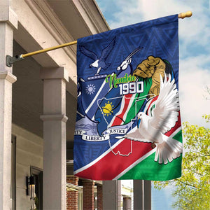 Afro Namibia Independence Day Garden Flag Namibian 1990 African Pattern