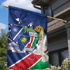 Afro Namibia Independence Day Garden Flag Namibian 1990 African Pattern