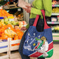 Afro Namibia Independence Day Grocery Bag Namibian 1990 African Pattern