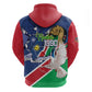 Afro Namibia Independence Day Hoodie Namibian 1990 African Pattern