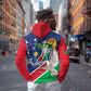 Afro Namibia Independence Day Hoodie Namibian 1990 African Pattern
