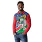 Afro Namibia Independence Day Long Sleeve Polo Shirt Namibian 1990 African Pattern