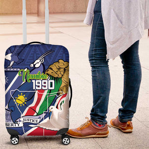 Afro Namibia Independence Day Luggage Cover Namibian 1990 African Pattern