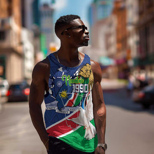 Afro Namibia Independence Day Men Tank Top Namibian 1990 African Pattern