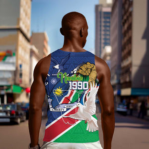 Afro Namibia Independence Day Men Tank Top Namibian 1990 African Pattern