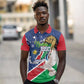 Afro Namibia Independence Day Polo Shirt Namibian 1990 African Pattern