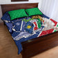 Afro Namibia Independence Day Quilt Bed Set Namibian 1990 African Pattern