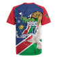 Afro Namibia Independence Day Rugby Jersey Namibian 1990 African Pattern