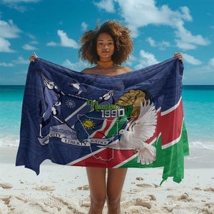 Afro Namibia Independence Day Sarong Namibian 1990 African Pattern