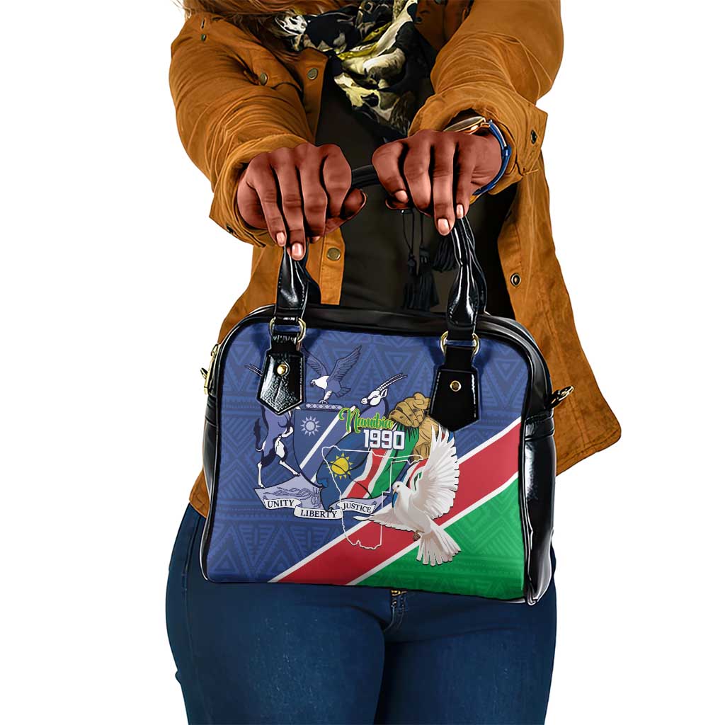 Afro Namibia Independence Day Shoulder Handbag Namibian 1990 African Pattern