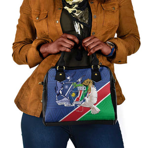 Afro Namibia Independence Day Shoulder Handbag Namibian 1990 African Pattern