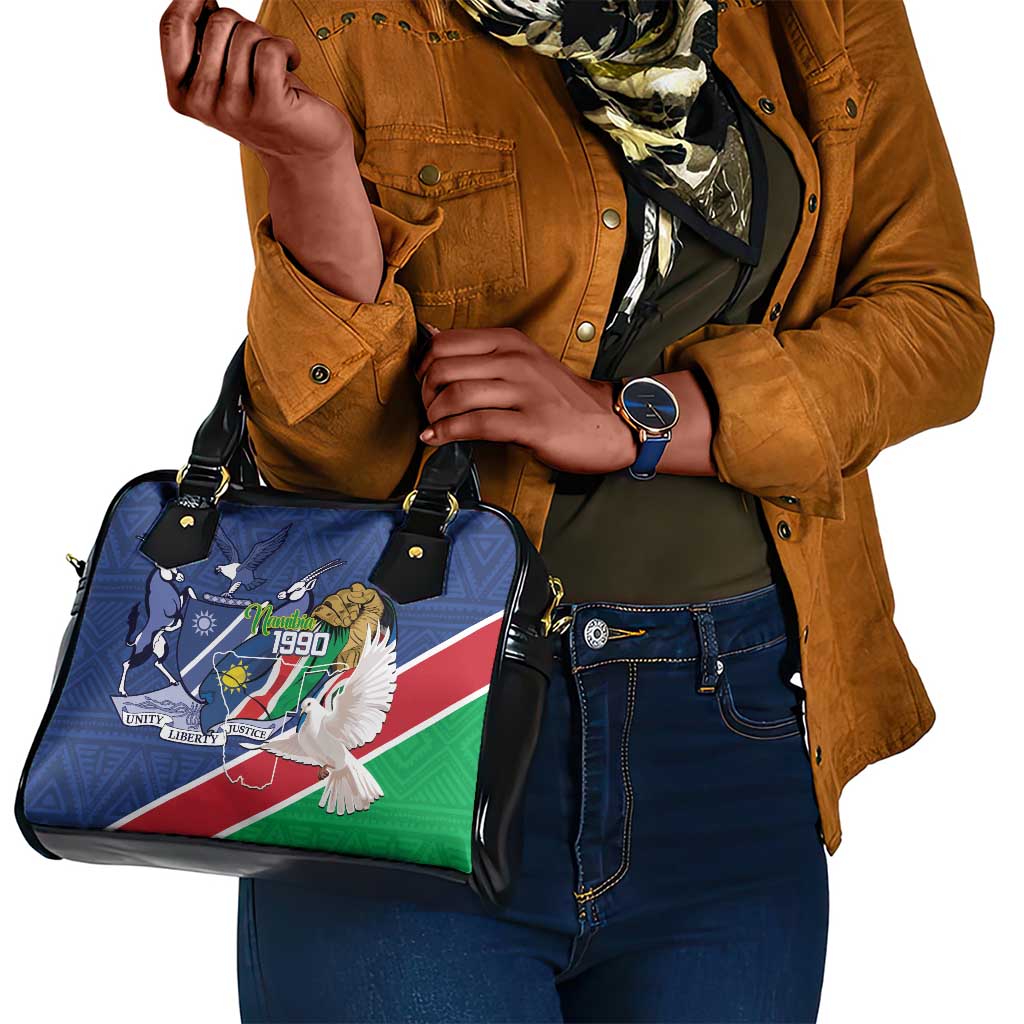 Afro Namibia Independence Day Shoulder Handbag Namibian 1990 African Pattern
