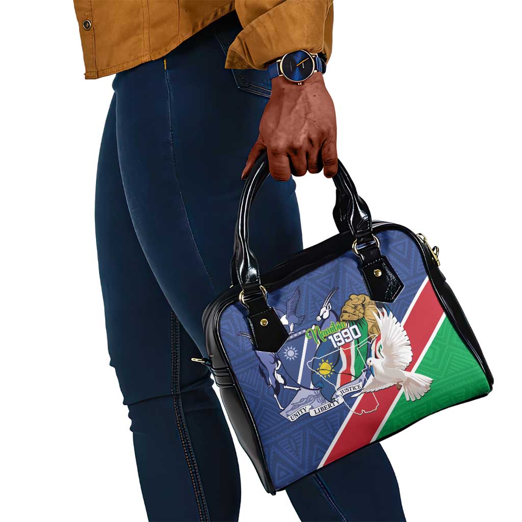 Afro Namibia Independence Day Shoulder Handbag Namibian 1990 African Pattern