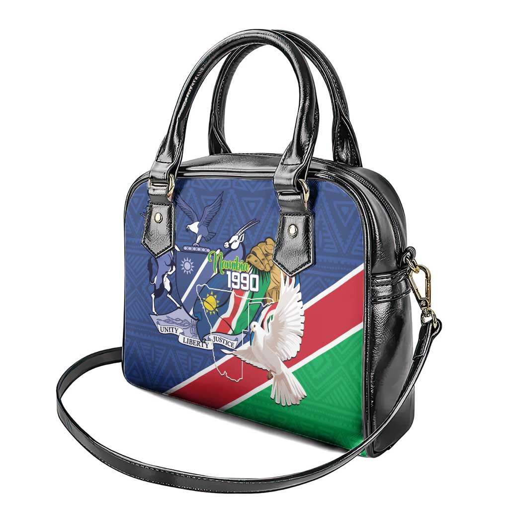 Afro Namibia Independence Day Shoulder Handbag Namibian 1990 African Pattern
