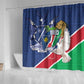 Afro Namibia Independence Day Shower Curtain Namibian 1990 African Pattern