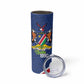 Afro Namibia Independence Day Skinny Tumbler Namibian 1990 African Pattern