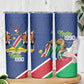 Afro Namibia Independence Day Skinny Tumbler Namibian 1990 African Pattern